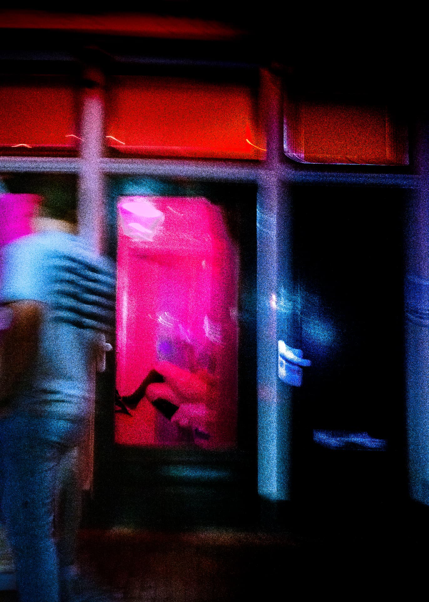 … in the heat of the night #no. III — exhibited artwork
