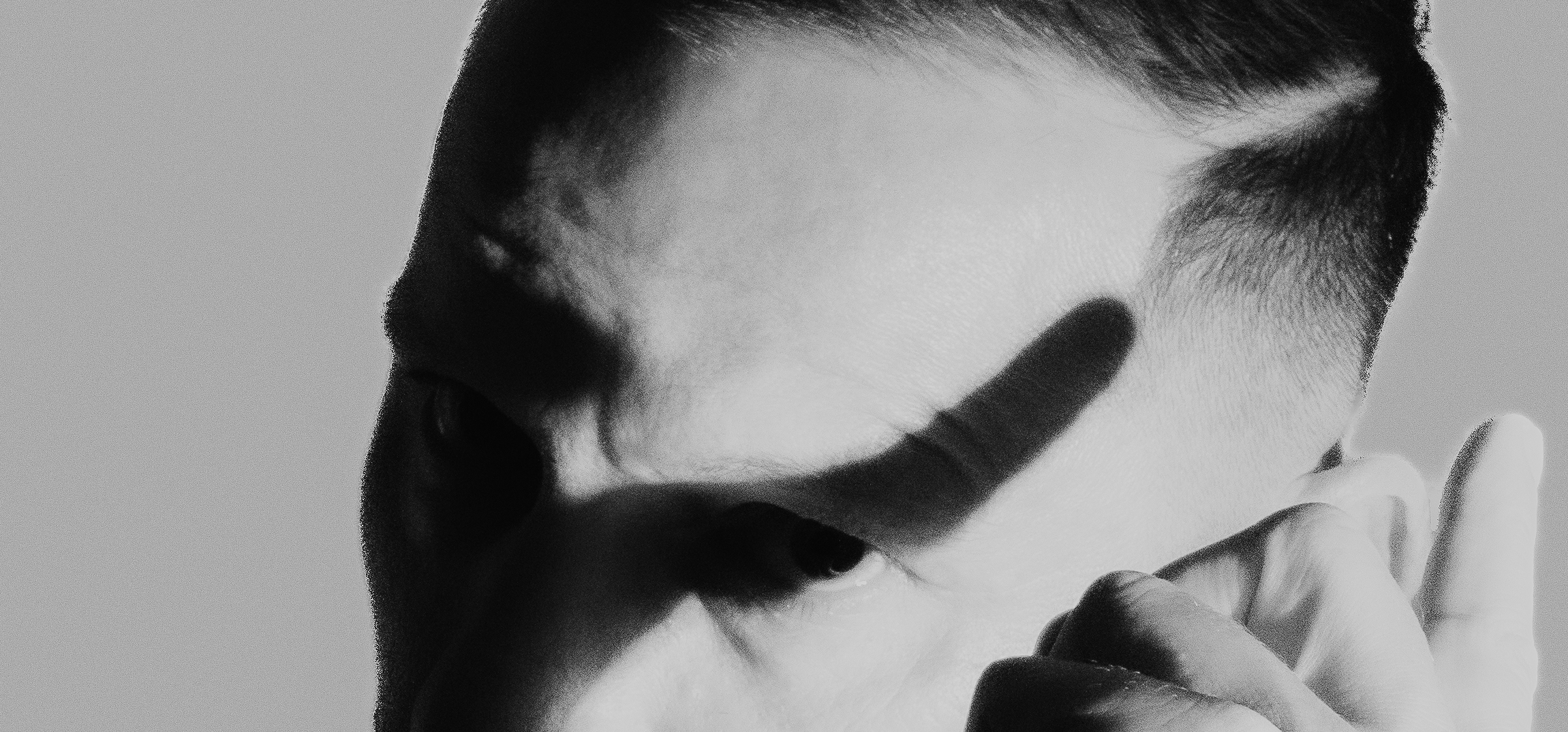Mixed Selfies — cropped self-portrait with painted eyes